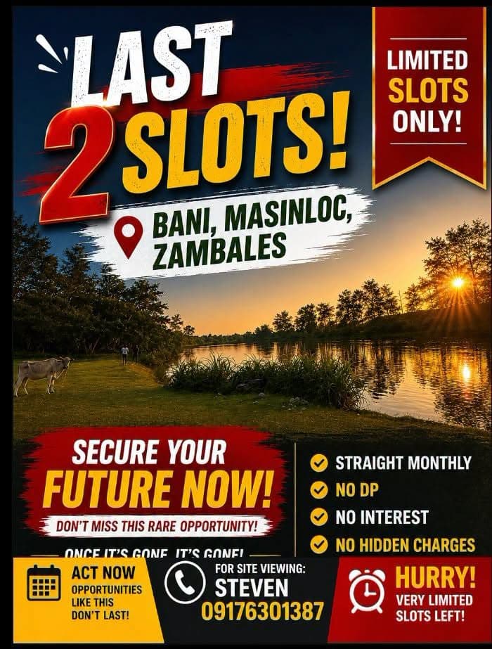 Near Riverfront Lot Bani Masinloc-5