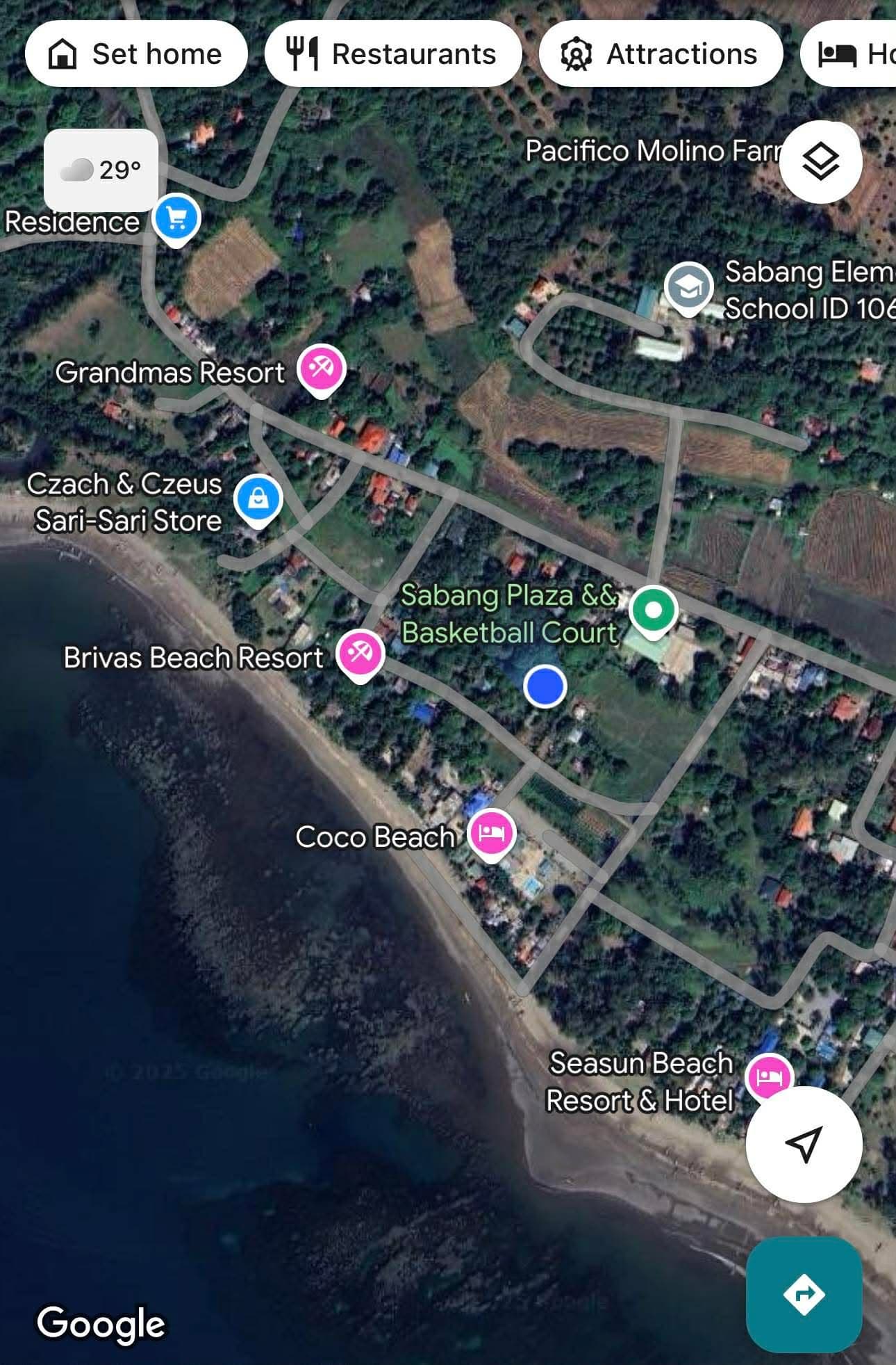 Private Beach Lot in Sabang Sta. Cruz-2